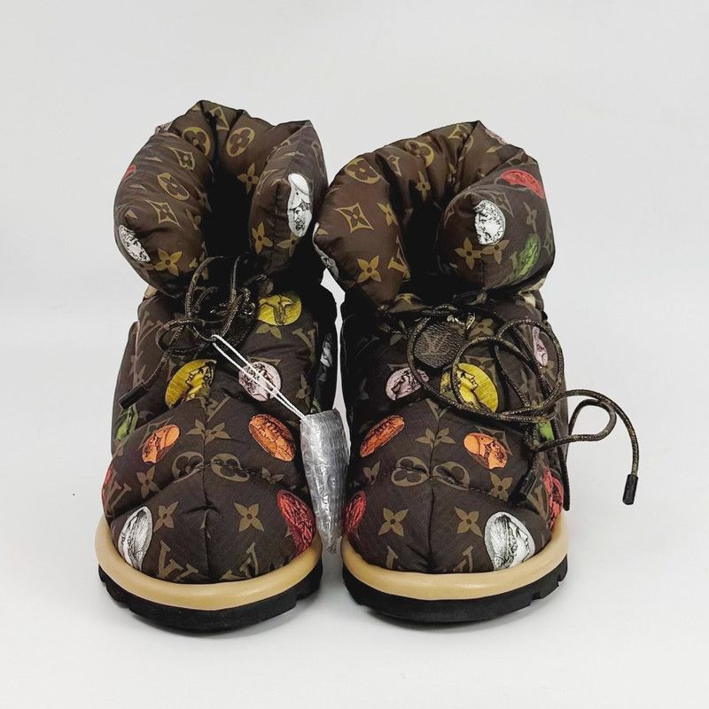 Louis Vuitton Louis Vuitton Elegant Brown Snow Boots for Women 0079 Size US 5 / IT 35 - 4 Thumbnail