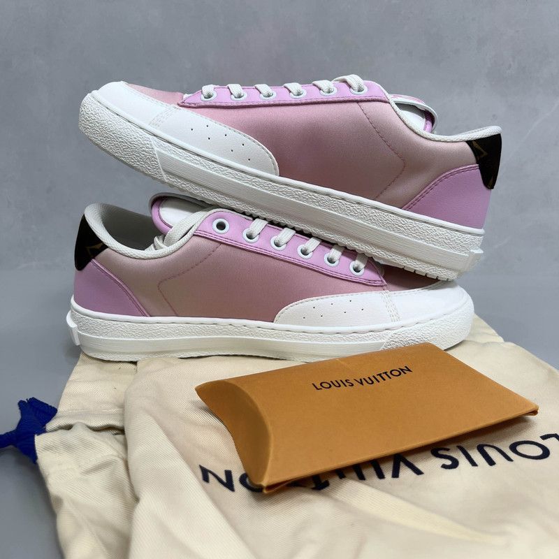 Louis Vuitton Louis Vuitton Charlie Pink Low Top Sneakers 0079 Size US 6 / IT 36 - 7 Thumbnail