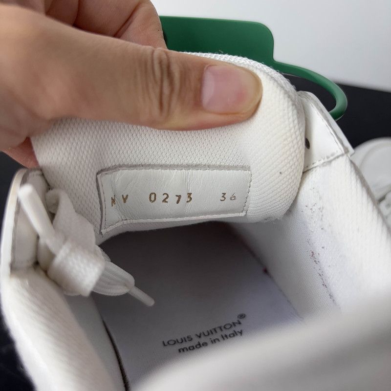 Louis Vuitton Louis Vuitton White Trainer Low-Top Sneakers 0079 Size US 6 / IT 36 - 5 Thumbnail