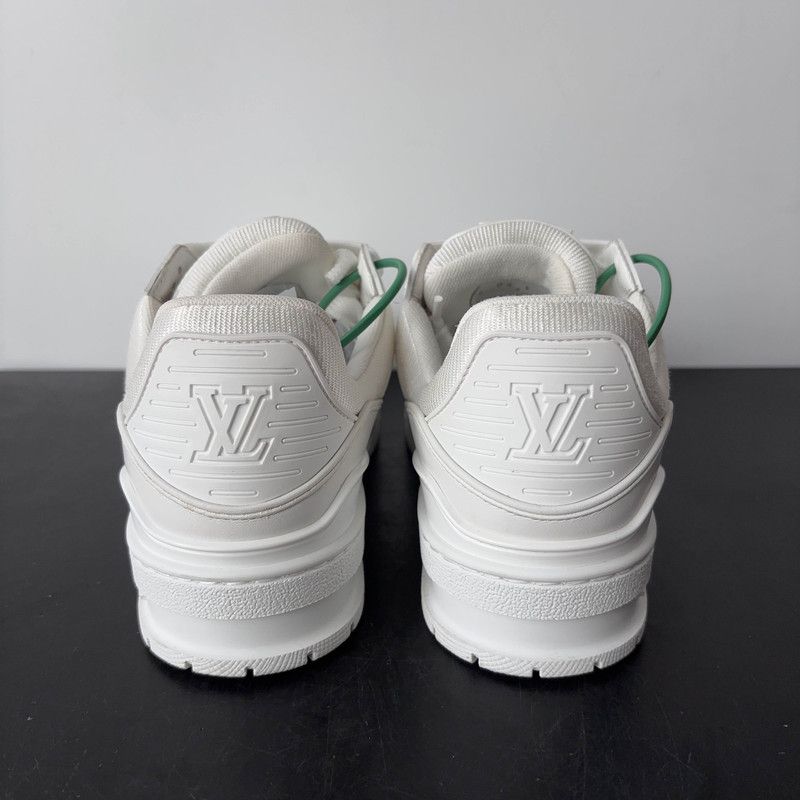 Louis Vuitton Louis Vuitton White Trainer Low-Top Sneakers 0079 Size US 6 / IT 36 - 3 Thumbnail