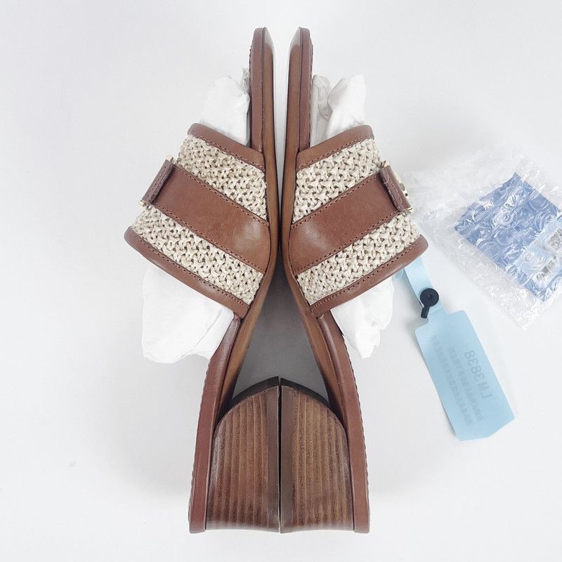 Louis Vuitton Louis Vuitton Brown Lock It Fashion Sandals 0079 Size US 6 / IT 36 - 4 Thumbnail