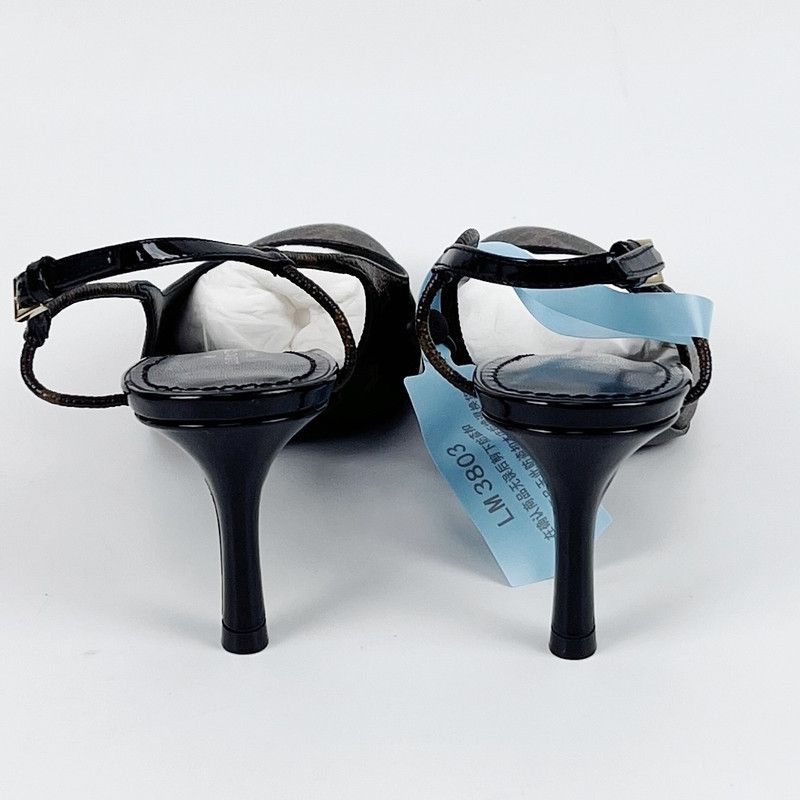 Louis Vuitton Louis Vuitton Chérie Brown High Heels for Women 0079 Size US 6 / IT 36 - 5 Thumbnail