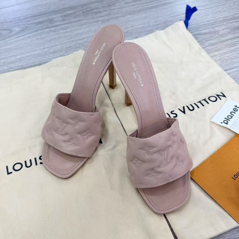 Louis Vuitton Louis Vuitton Revival Pink Slide Sandals for Women 0079 Size US 9 / IT 39 - 7 Thumbnail