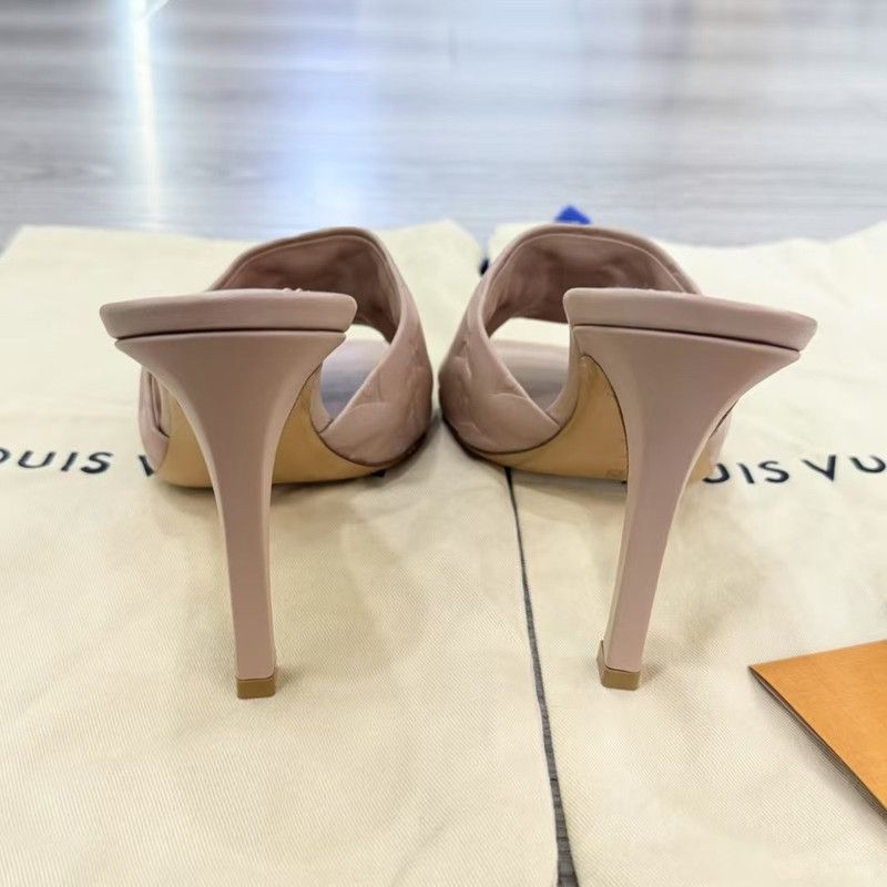 Louis Vuitton Louis Vuitton Revival Pink Slide Sandals for Women 0079 Size US 9 / IT 39 - 3 Thumbnail