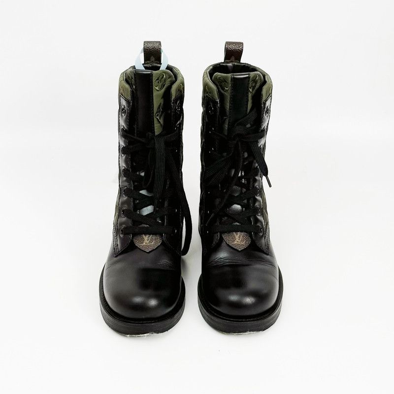 Louis Vuitton Louis Vuitton Metropolis Stylish Combat Boots 0079 Size US 6 / IT 36 - 2 Thumbnail