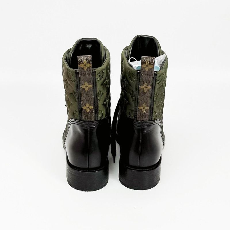 Louis Vuitton Louis Vuitton Metropolis Stylish Combat Boots 0079 Size US 6 / IT 36 - 3 Thumbnail
