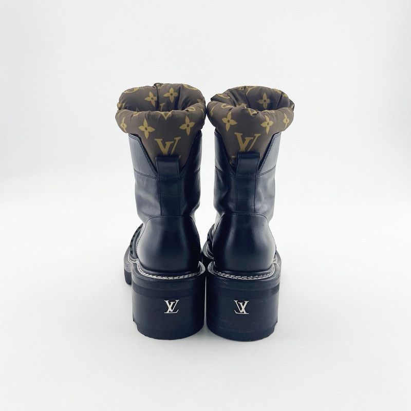 Louis Vuitton Louis Vuitton Beaubourg Ankle Boots for Women 0079 Size US 6 / IT 36 - 3 Thumbnail