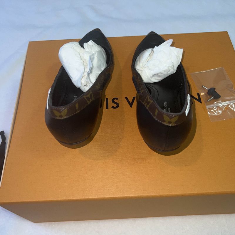 Louis Vuitton Louis Vuitton Archlight Low Heels in Brown Black 0079 Size US 5 / IT 35 - 3 Thumbnail