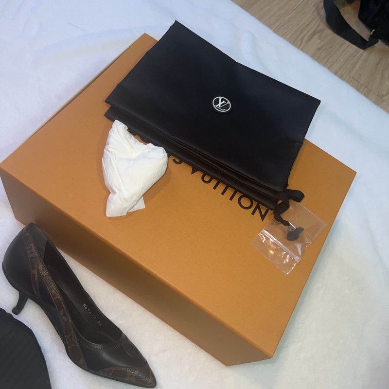Louis Vuitton Louis Vuitton Archlight Low Heels in Brown Black 0079 Size US 5 / IT 35 - 6 Thumbnail