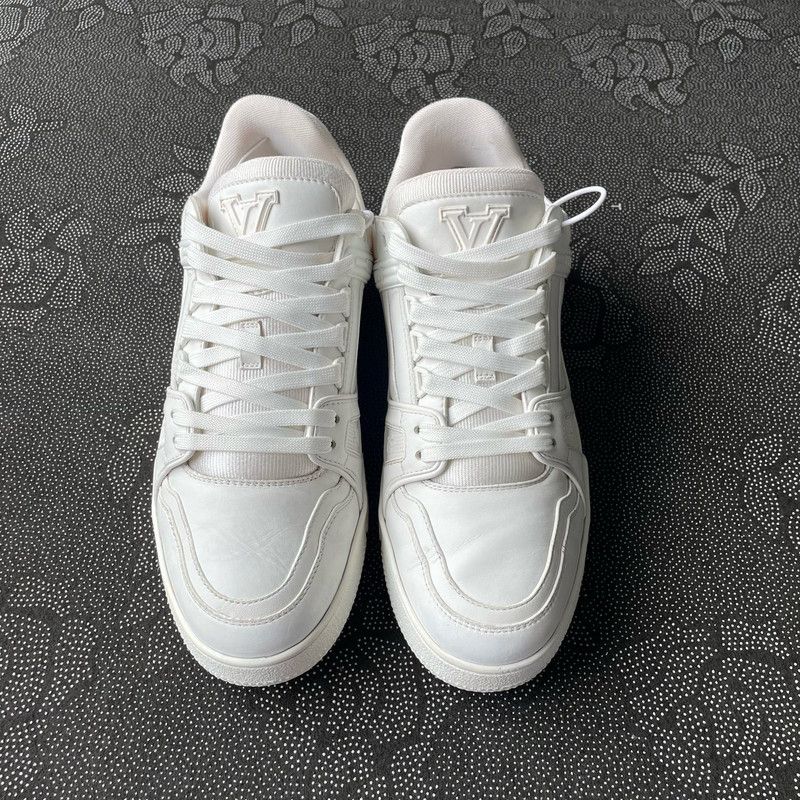 Louis Vuitton Louis Vuitton White Trainer Sneakers for All 0079 Size US 10 / IT 40 - 2 Thumbnail