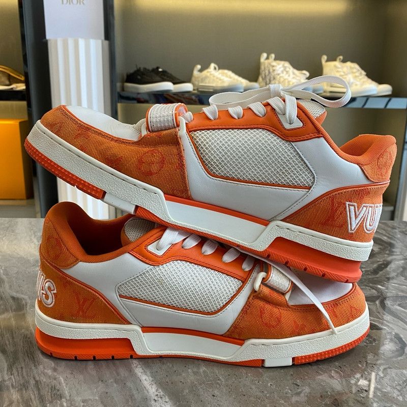 Louis Vuitton Louis Vuitton Trainer Low Top Fashion Sneakers 0079 Size US 10 / IT 40 - 6 Thumbnail