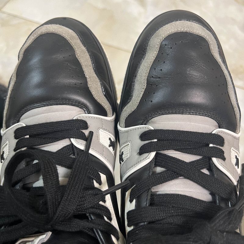Louis Vuitton Louis Vuitton Trainer Low-Top Sneakers in Black 0079 Size US 11 / IT 41 - 7 Thumbnail
