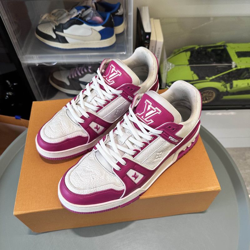 Louis Vuitton Louis Vuitton Trainer Low-Top Fashion Sneakers 0079 Size US 10 / IT 40 - 9 Thumbnail