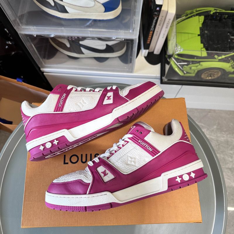 Louis Vuitton Louis Vuitton Trainer Low-Top Fashion Sneakers 0079 Size US 10 / IT 40 - 8 Thumbnail