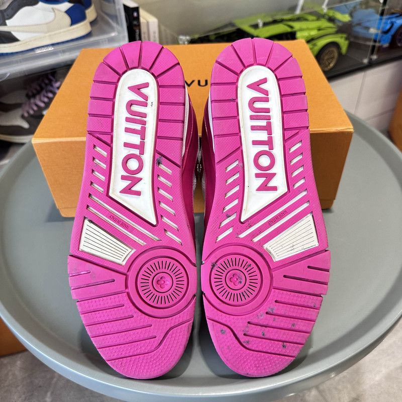 Louis Vuitton Louis Vuitton Trainer Low-Top Fashion Sneakers 0079 Size US 10 / IT 40 - 4 Thumbnail