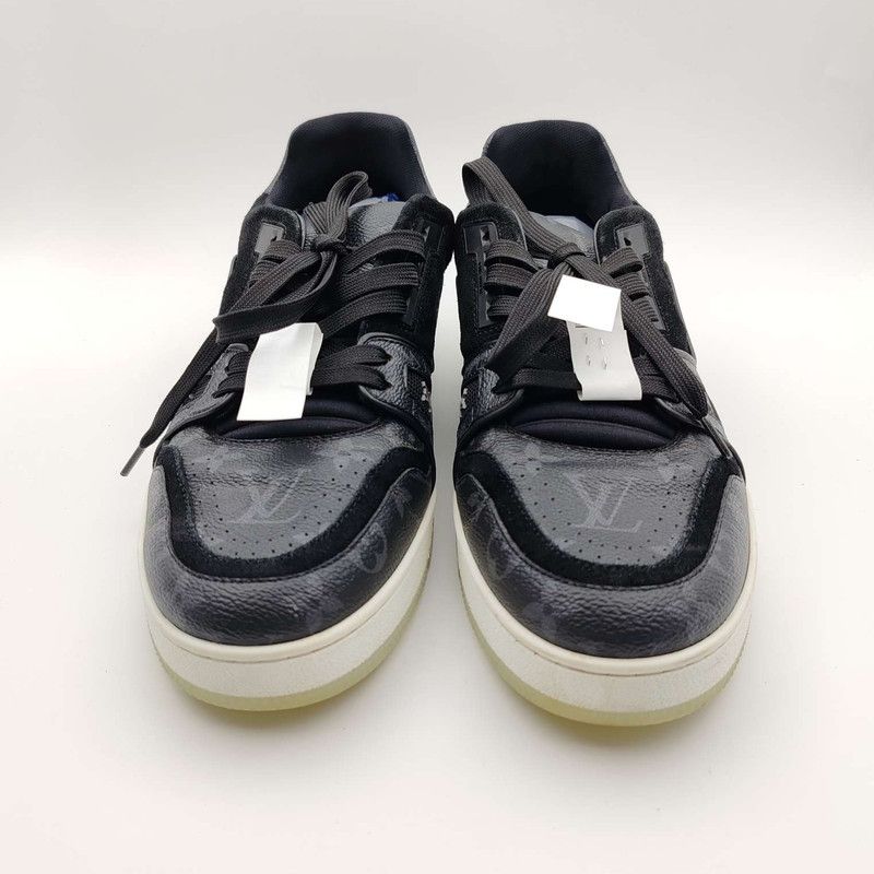 Louis Vuitton Louis Vuitton Black Trainer Sneakers for Fashion Lovers 0079 Size US 10 / IT 40 - 2 Thumbnail