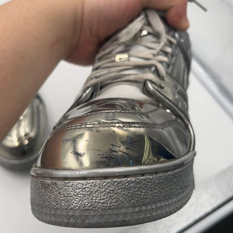 Louis Vuitton Louis Vuitton Trainer Leather Low-Top Sneakers 0079 Size US 11 / IT 41 - 6 Thumbnail
