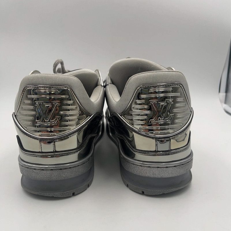 Louis Vuitton Louis Vuitton Trainer Leather Low-Top Sneakers 0079 Size US 11 / IT 41 - 3 Thumbnail