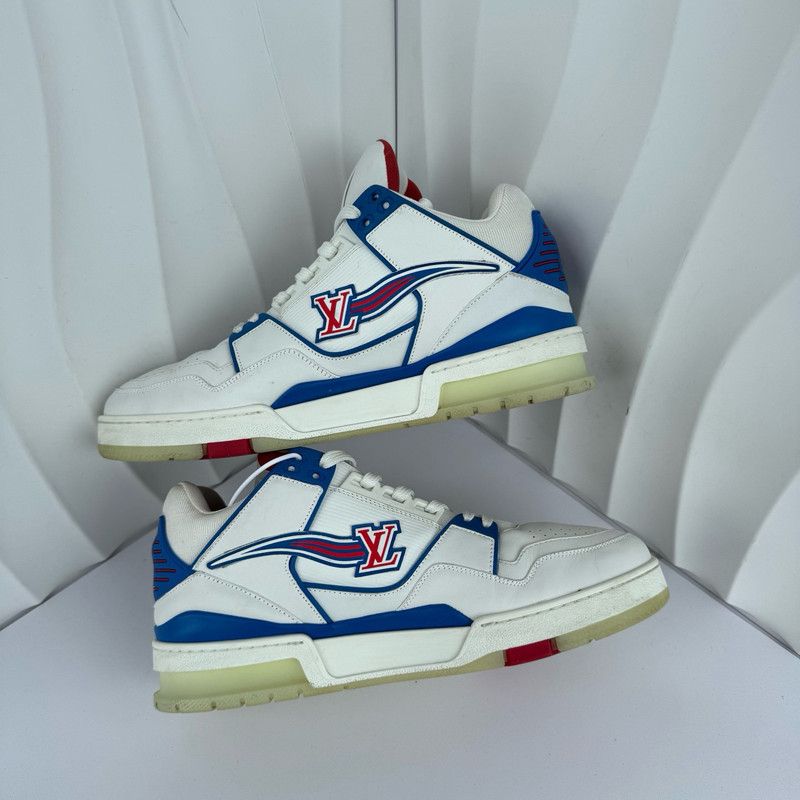Louis Vuitton Louis Vuitton Tricolor Classic Sneakers for Men 0079 Size US 9 / IT 39 - 7 Thumbnail