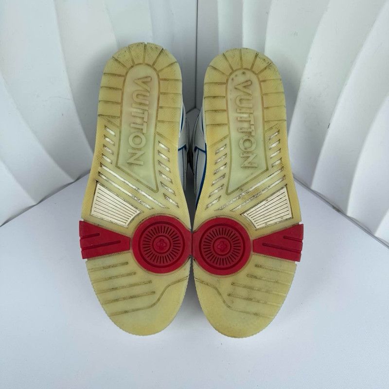 Louis Vuitton Louis Vuitton Tricolor Classic Sneakers for Men 0079 Size US 9 / IT 39 - 4 Thumbnail