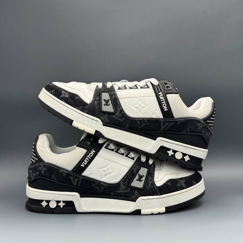 Louis Vuitton Louis Vuitton Panda Print Low Top Sneakers 0079 Size US 10 / IT 40 - 8 Thumbnail