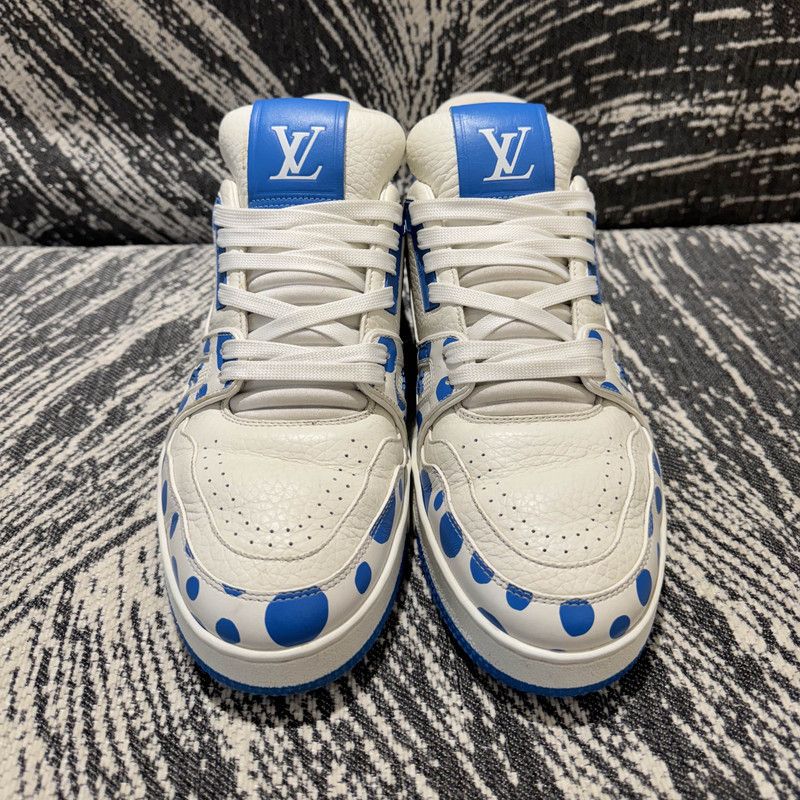 Louis Vuitton Yayoi Kusama x Louis Vuitton Stylish Low-top Trainers 0079 Size US 9 / IT 39 - 2 Thumbnail