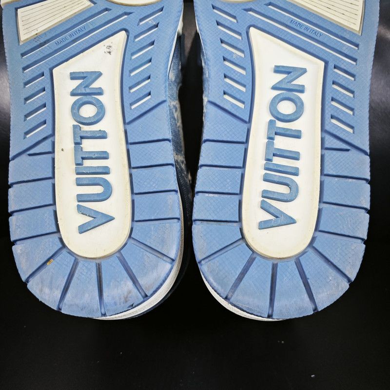 Louis Vuitton Louis Vuitton Denim Low-Top Sneakers for Casual Wear 0079 Size US 9 / IT 39 - 9 Thumbnail