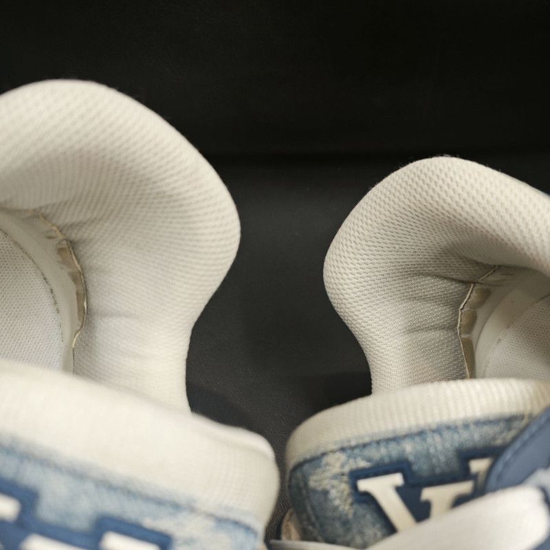 Louis Vuitton Louis Vuitton Denim Low-Top Sneakers for Casual Wear 0079 Size US 9 / IT 39 - 8 Thumbnail