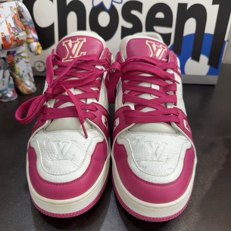 Louis Vuitton Louis Vuitton Trainer Low-Top Fashion Sneakers 0079 Size US 10 / IT 40 - 2 Thumbnail