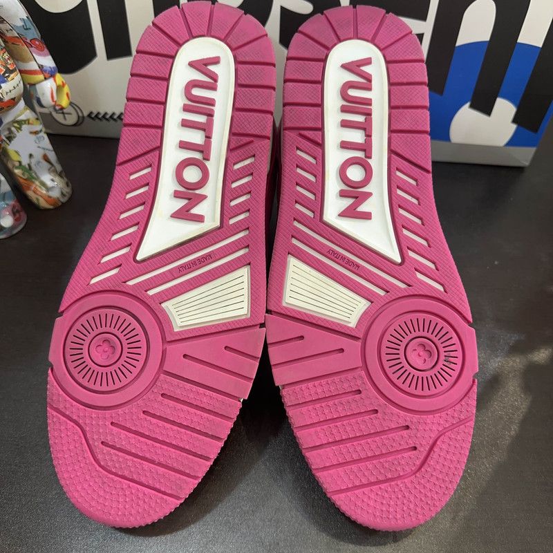 Louis Vuitton Louis Vuitton Trainer Low-Top Fashion Sneakers 0079 Size US 10 / IT 40 - 4 Thumbnail