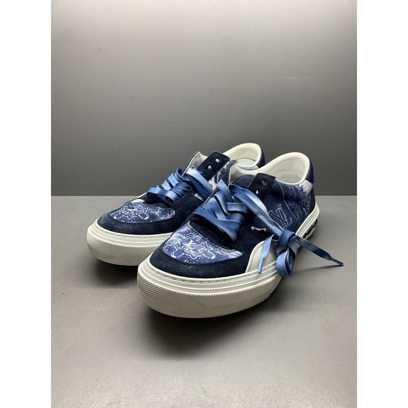 Louis Vuitton Louis Vuitton Ollie Blue Casual Lace-Up Sneakers 0079 Size US 9 / IT 39 - 6 Thumbnail