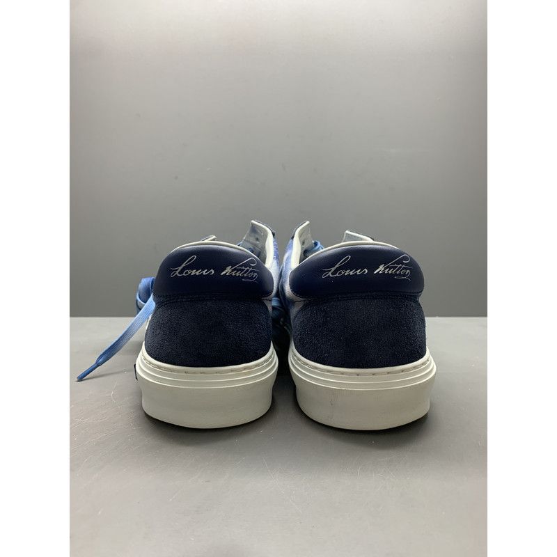 Louis Vuitton Louis Vuitton Ollie Blue Casual Lace-Up Sneakers 0079 Size US 9 / IT 39 - 3 Thumbnail