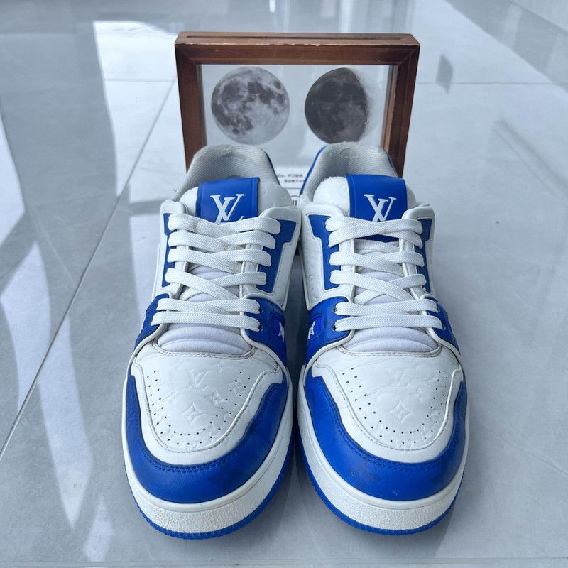 Louis Vuitton Louis Vuitton Trainer Low Top Fashion Sneakers 0079 Size US 9 / IT 39 - 2 Thumbnail