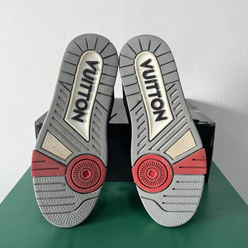 Louis Vuitton Louis Vuitton Stylish Low-Top Trainer Sneakers 0079 Size US 7 / IT 37 - 4 Thumbnail