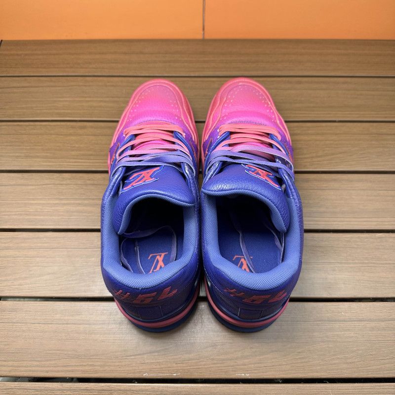 Louis Vuitton Louis Vuitton Stylish Low Top Trainer Sneakers 0079 Size US 9 / IT 39 - 8 Thumbnail