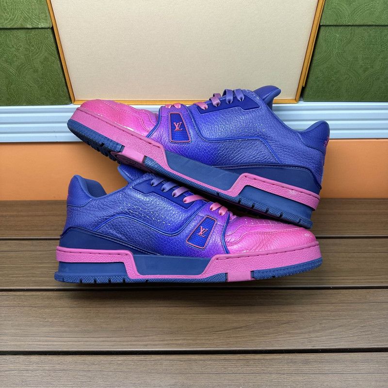 Louis Vuitton Louis Vuitton Stylish Low Top Trainer Sneakers 0079 Size US 9 / IT 39 - 7 Thumbnail