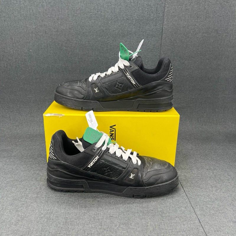Louis Vuitton Louis Vuitton Trainer Leather Low-Top Sneakers 0079 Size US 9 / IT 39 - 7 Thumbnail