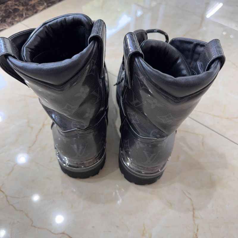 Louis Vuitton Louis Vuitton Comfortable Black Short Martin Boots 0079 Size US 9 / IT 39 - 3 Thumbnail