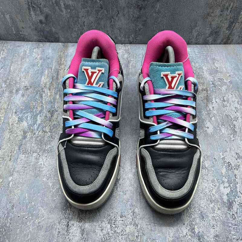 Louis Vuitton Louis Vuitton Colorful Low-Top Trainer Sneakers 0079 Size US 9 / IT 39 - 2 Thumbnail