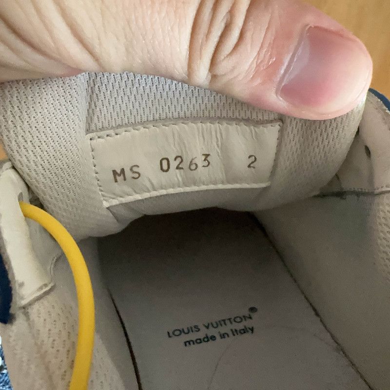 Louis Vuitton Louis Vuitton Trainer Denim Low-Top Sneakers 0079 Size US 6 / IT 36 - 5 Thumbnail