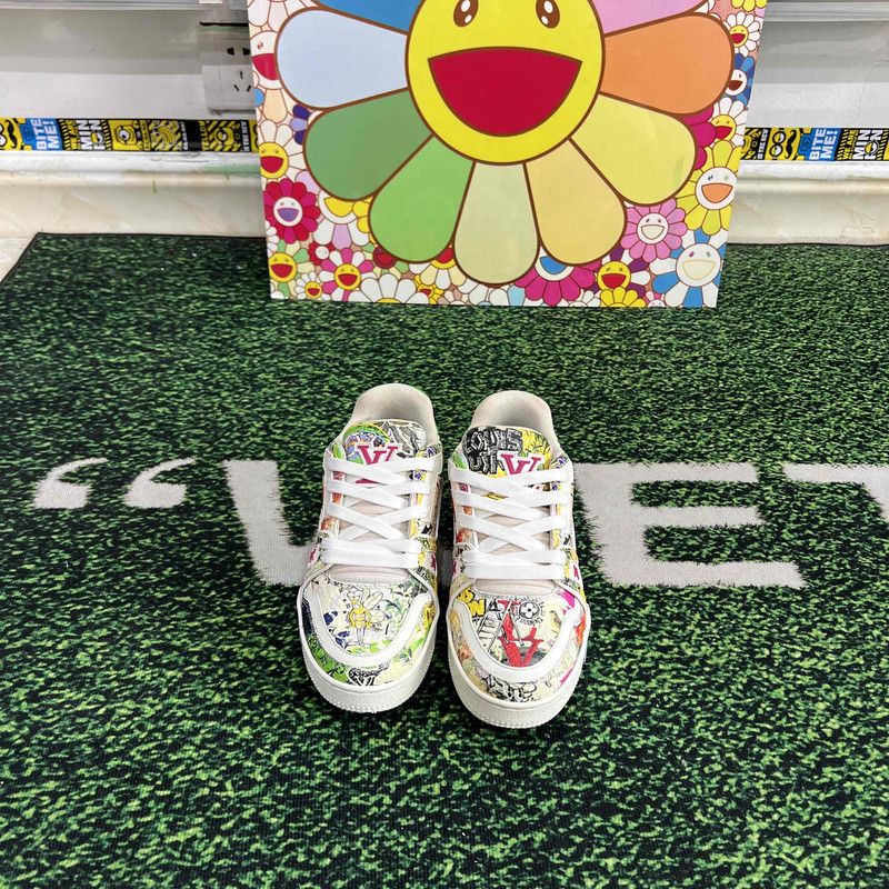Louis Vuitton Louis Vuitton Colorful Trainer Fashion Sneakers for All 0079 Size US 6 / IT 36 - 2 Thumbnail