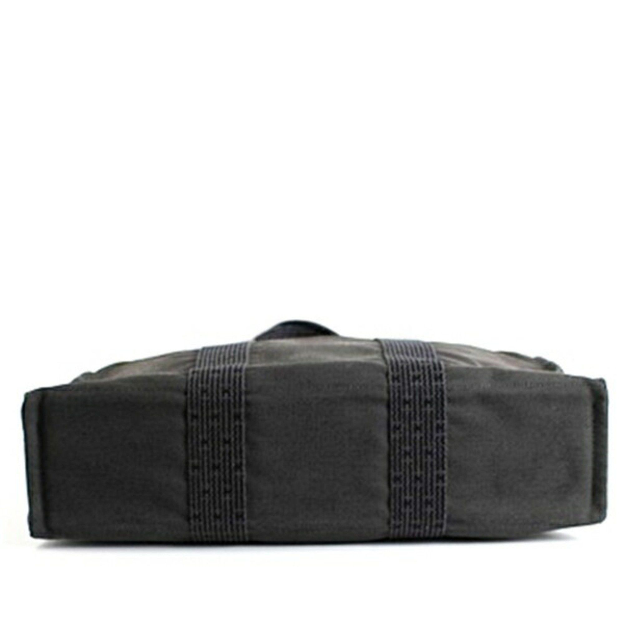 Hermes Hermes Hermès Air Line MM Canvas Tote Bag, Gray, for Men and Women Size ONE SIZE - 5 Thumbnail