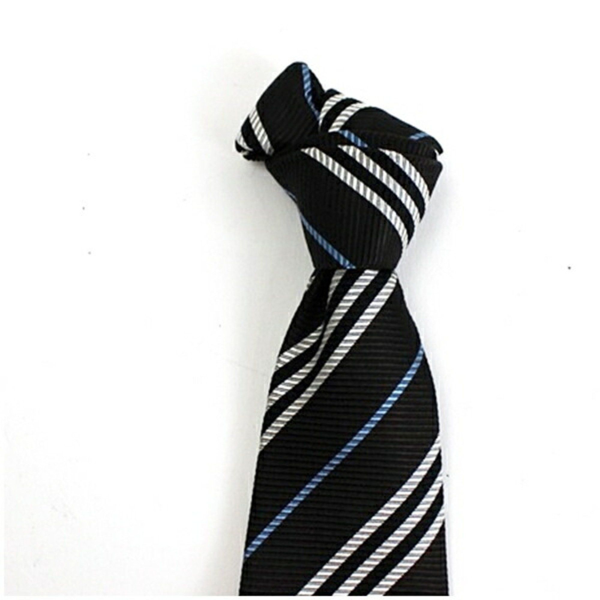 Burberry Burberry Black Label Silk Tie Stripe BURBERRY BLACK LABEL Men's Size ONE SIZE - 6 Thumbnail