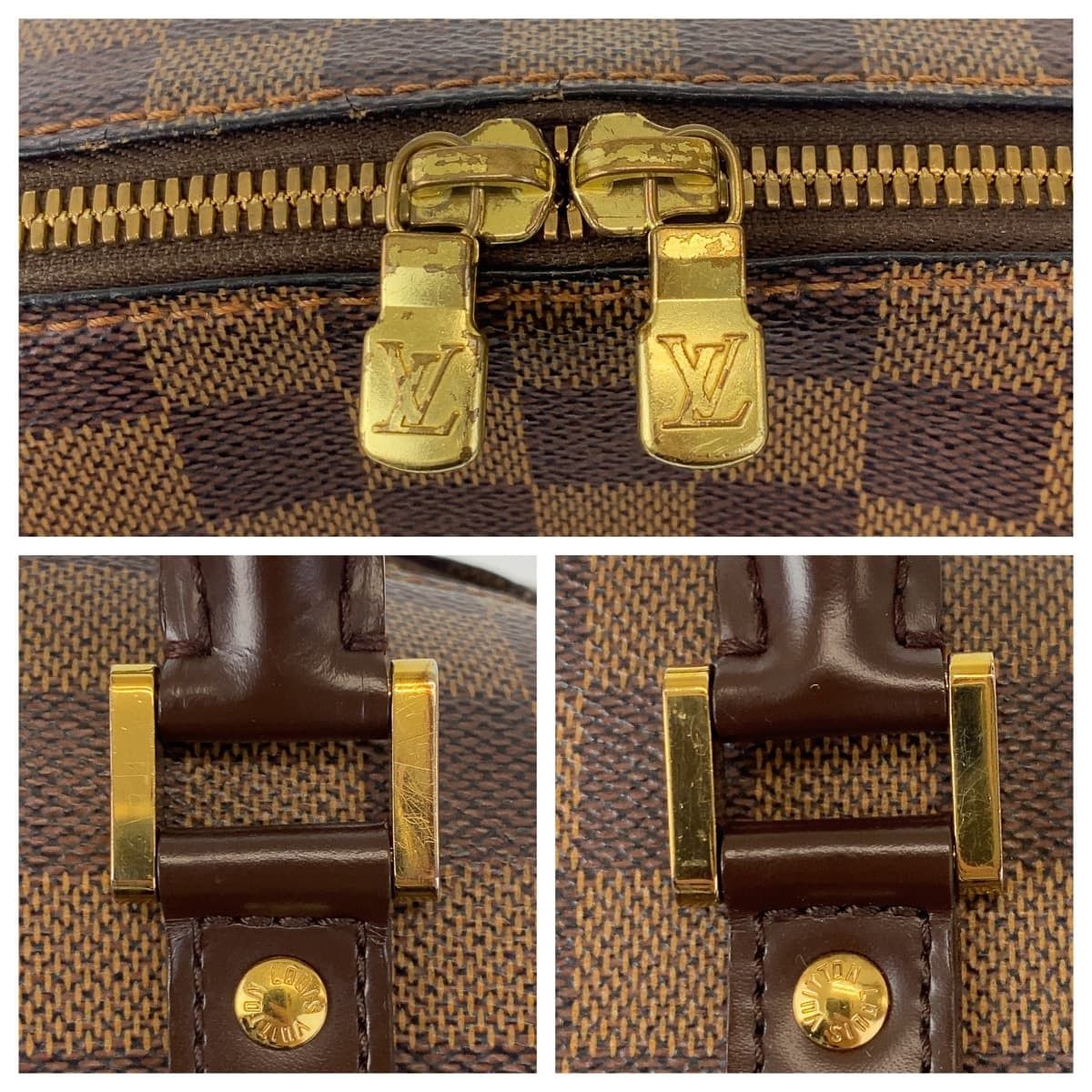 Louis Vuitton Louis Vuitton Louis Vuitton RIVIERA MM Damier Handbag Canvas Tote Bag N41434 DUTY FREE for USA Size ONE SIZE - 9 Thumbnail