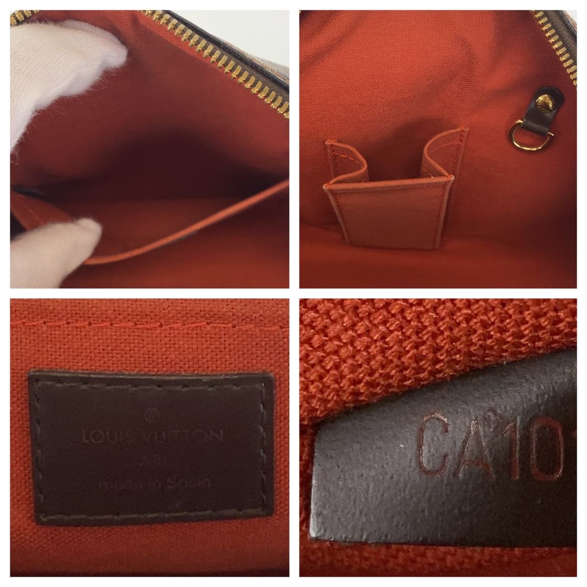 Louis Vuitton Louis Vuitton Louis Vuitton RIVIERA MM Damier Handbag Canvas Tote Bag N41434 DUTY FREE for USA Size ONE SIZE - 8 Thumbnail