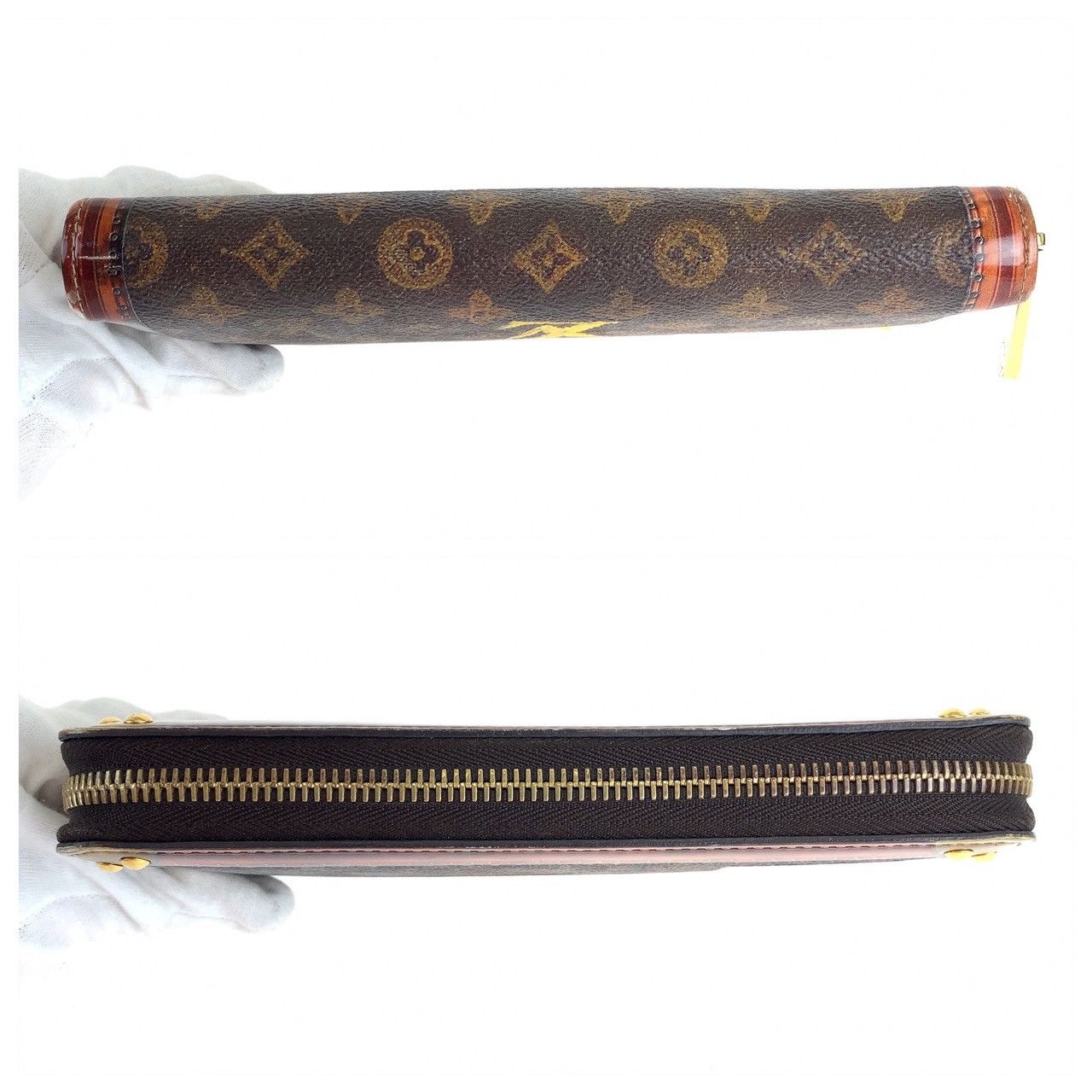 Louis Vuitton Louis Vuitton Louis Vuitton Zippy Wallet Monogram Long Wallet Canvas Long Wallet M52746 DUTY FREE for USA Size ONE SIZE - 4 Thumbnail