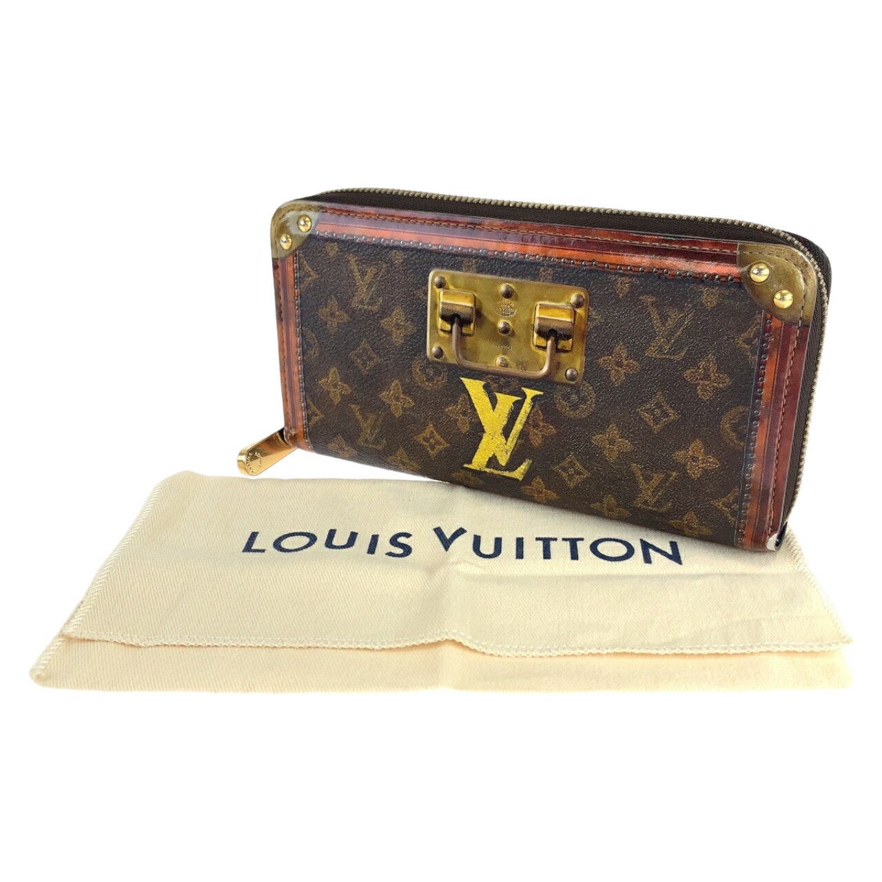 Louis Vuitton Louis Vuitton Louis Vuitton Zippy Wallet Monogram Long Wallet Canvas Long Wallet M52746 DUTY FREE for USA Size ONE SIZE - 9 Thumbnail