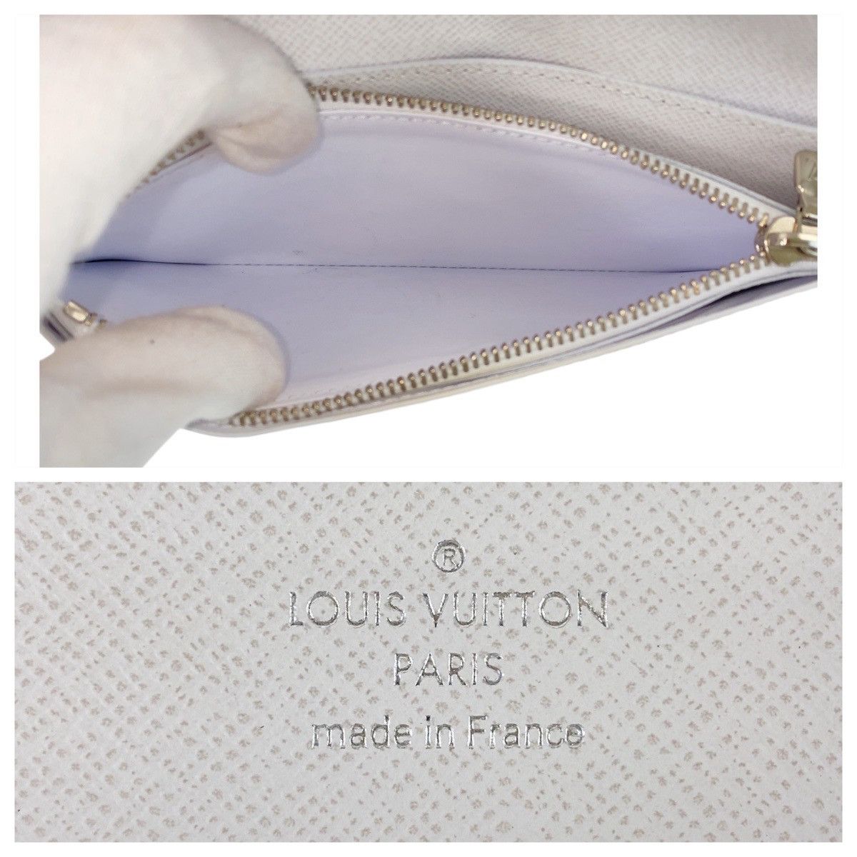 Louis Vuitton Louis Vuitton Louis Vuitton Portefeuille Brazza Taigarama Long Wallet Canvas Long Wallet M30298 DUTY FREE for USA Size ONE SIZE - 9 Thumbnail