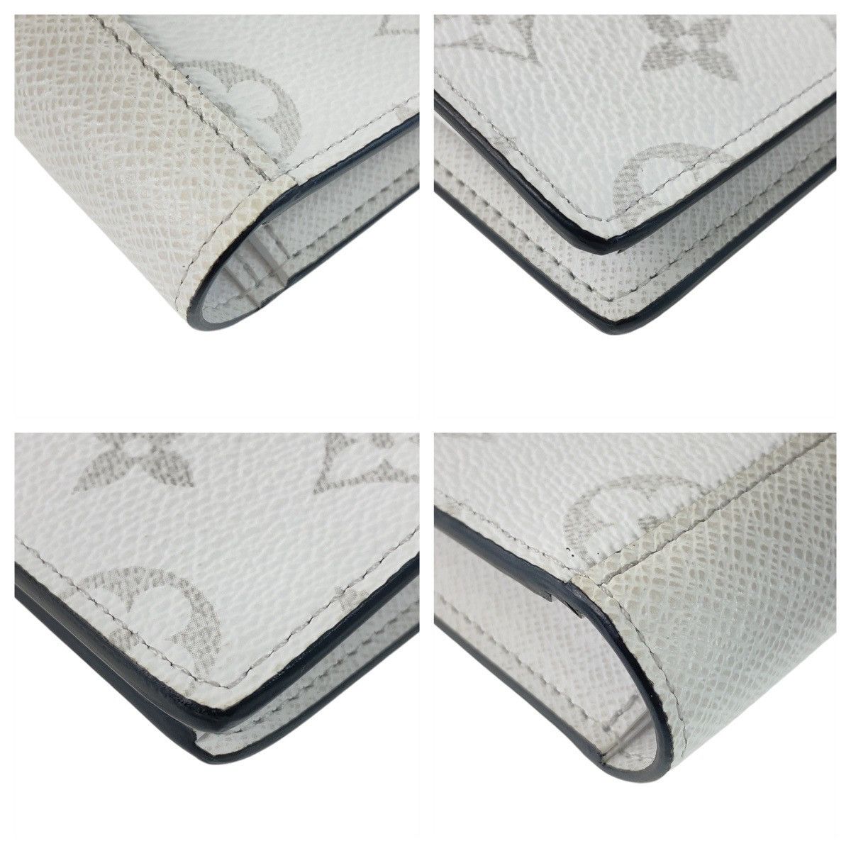 Louis Vuitton Louis Vuitton Louis Vuitton Portefeuille Brazza Taigarama Long Wallet Canvas Long Wallet M30298 DUTY FREE for USA Size ONE SIZE - 4 Thumbnail