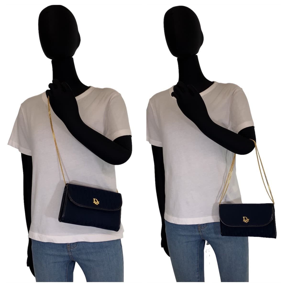 Dior Dior Dior Trotter Canvas 2way Bag Canvas Shoulder Bag DUTY FREE for USA Size ONE SIZE - 8 Thumbnail